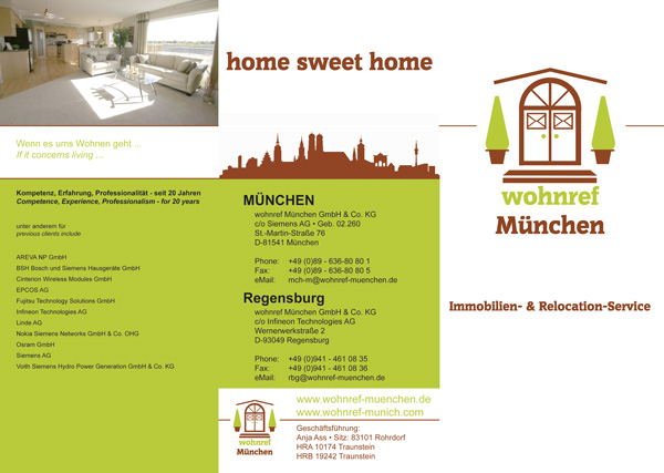 Wohnref München Falz aussen
