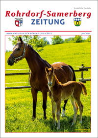 RSZ Rohrdorf-Samerberg ZEITUNG Ausgabe Juni 2020